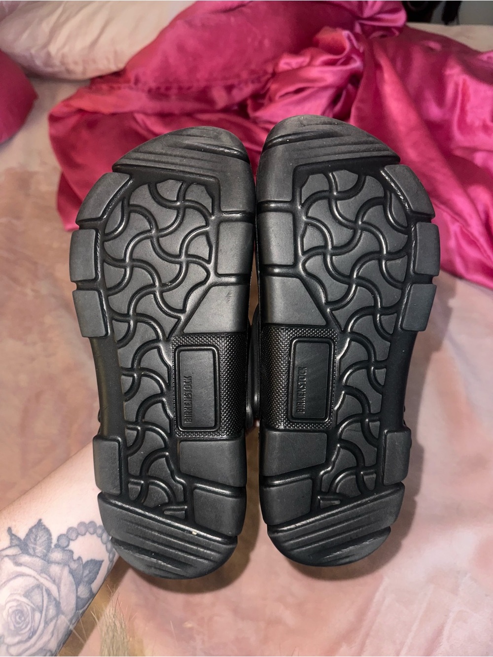 Birkenstock EVA Black Slip-On Clogs with Back Strap - Picture 4 of 5